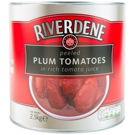 Riverdene Peeled Plum tomatoes