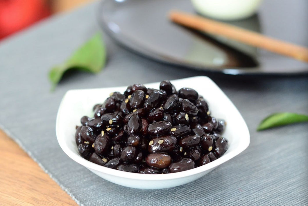 Black Beans in Salted Water