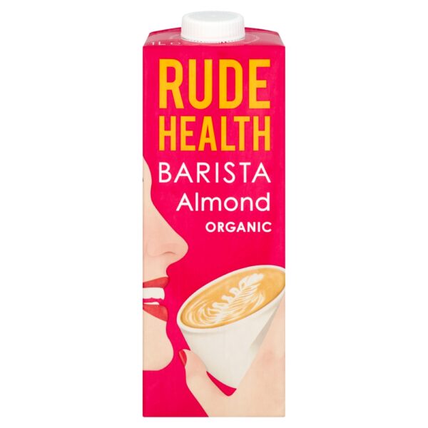 Organic Rude Health Almond Barista Drink 1ltr